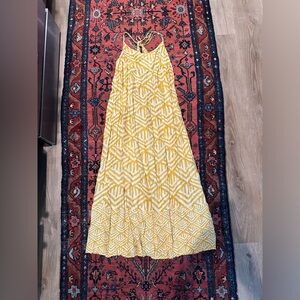 Anthropologie Halter Maxi Dress